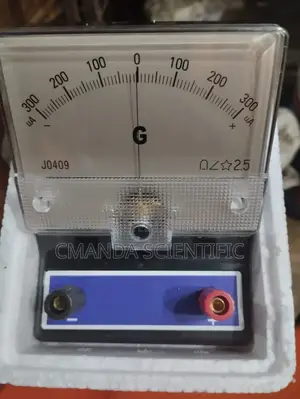 Galvanometer Center 0 | Center-Zero | Analog | Sensitive | Educational & Electrical Measurement Use