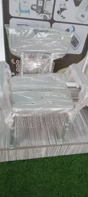 Shower Seat(German Brand) | Adjustable Legs | Weight-Bearing | Non-Slip Feet | Elderly & Mobility-Impaired Use