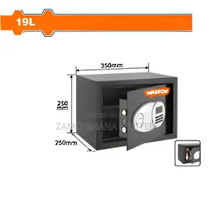 Electronic Safe - Web1525 | Solid Steel | Digital PIN + Key | Fire & Water Resistant | 19-52L | Anti-Theft Grade