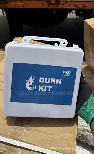 Safety Burn Kit | CE Certified | ABS Case | ANSI/OSHA Compliant | Complete Contents | Home Vehicle & Site