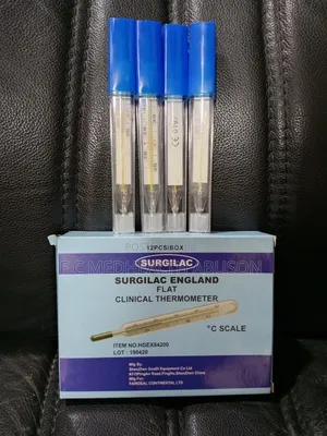 Clinical Thermometer | Fast 60-Second | Fever Alert | Waterproof Tip | Memory Recall | Mercury-Free