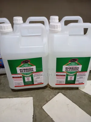 4liters Rubbing Alcohol | High-Purity | Antiseptic & Disinfectant | 70–96% Concentration | Medical Grade