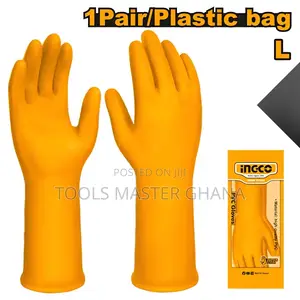 Pvc Gloves - Hgvp01 | PVC | 70cm/26" Shoulder-Length | Chemical-Resistant | Interlock Liner | EN 374 Certified