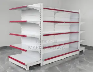 Double Sided End Unit Rack for Supermarket Pharmacy Gondola Racks