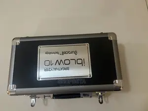 Iblow Alcohol Breathalyzer/Alcohol Tester | Electrochemical Sensor | Non-Contact/Mouth | Fast Result | Professional Grade | DOT Approved