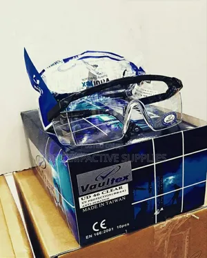 Vaultex Ud46 Anti-scratch Spectacle - Clear.[10 Per Pack]