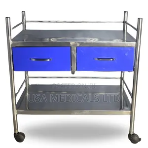 Medicine Trolley With 2 Drawers