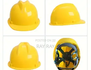 Vaultex Safety Fitted Helmet With Pinlock Suspension | EN397 Standard | 4-Point Pin-Lock Suspension | Foam Sweat Band | Short Brim | Multiple Colours