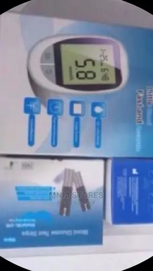 Glucometer With Lancet And Strips