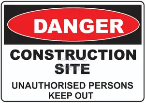 Safety Signs | Safety Grade | Durable Construction | PPE Compliant | Industrial & Site Ready