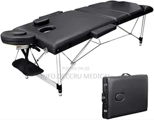 Massage Bed | Multi-Position Reclining | Padded Surface | Adjustable Height | Salon & Therapy Use
