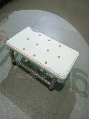 Stepping Stool 1step | Non-Slip Surface | Lightweight | Load-Bearing | Hospital Bed Assist | Easy Step-Up