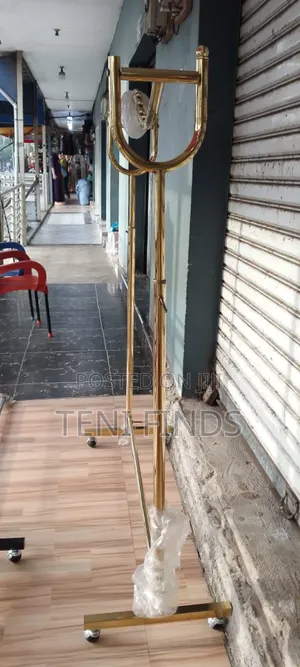 Metal Clothing Rack Available