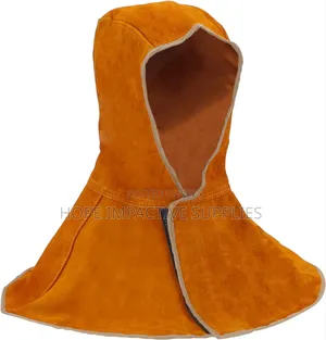 Leather Welding Hood | Safety Grade | Durable Construction | PPE Compliant | Industrial & Site Ready