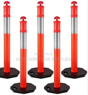 Safety Barrier Pole / Post | Safety Grade | Durable Construction | PPE Compliant | Industrial & Site Ready