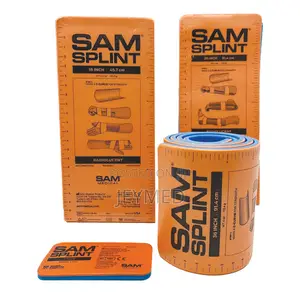 Sam Splint | Lightweight | Moldable Foam | Radiolucent | Upper & Lower Limb Immobilization