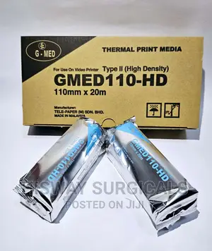 G Med Scan Paper Type 2 | Thermal Print | High-Resolution | Sony/Mitsubishi Compatible | Long Longevity