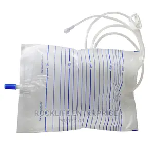 Urine Bag 2000ml | 2000ml | Anti-Reflux Valve | T-Tap Outlet | Sterile | ICU & Ward Use