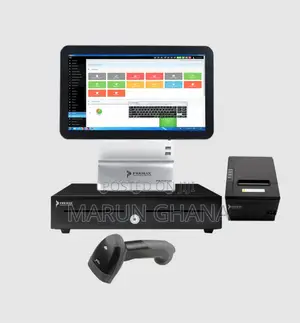 Pos Complete Set Dual Screen With Printer, Scanner Cash Drawer