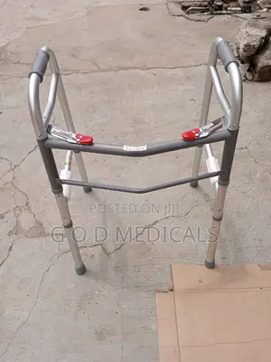 Zimmer Frame ( Walker) | Height-Adjustable | Lightweight Aluminum | Non-Slip Tips | Post-Op & Elderly Mobility