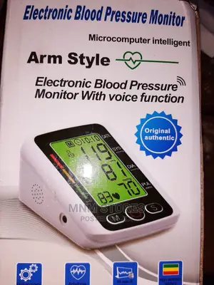 Automatic Blood Monitor With Audio Function | Professional Grade | Clinical Use | Durable | Hospital & Healthcare Ready