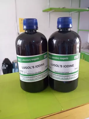 Lugol's Iodine | Antiseptic & Iodine Source | Thyroid Health | Gram Staining | Lab Use