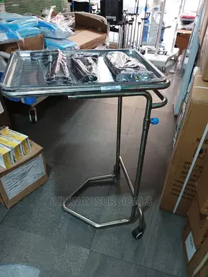 Mayo Stand | Stainless Steel | Adjustable Height | Surgical Instrument | OR & Clinic Use