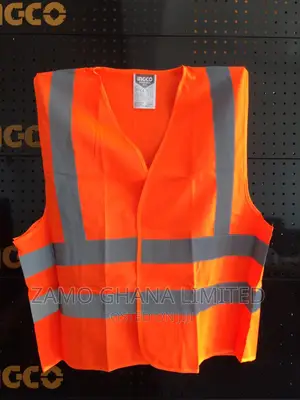 Reflection Vest/ Orange - Rv02c | Safety Grade | Certified Materials | Industrial & Site Ready | Durable Construction
