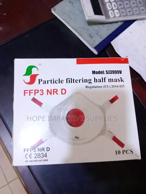 3M FFP3 Nose Mask with Valve – Highest Level Filtering Face Piece for Hazardous Environments