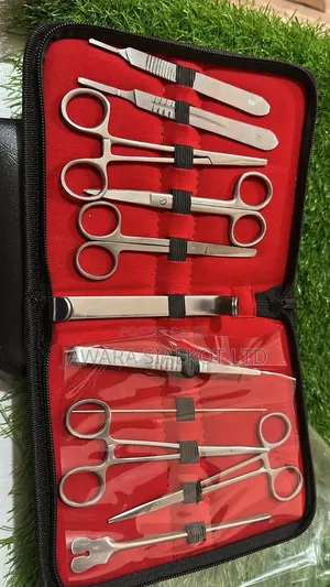 Minor Surgery (11 Pcs) Kit for Dr's Office, Student | Stainless Steel | 11-Piece | Autoclavable | Clinic & Student Grade | Scalpel Included