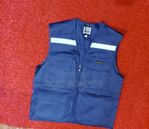 Reflective Media/Camera Crew Safety Vest – High-Visibility Press & TV Crew Vest