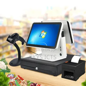 Complete Dual-Screen POS System – i5, 4GB RAM, 128GB SSD, Software & Hardware Bundle