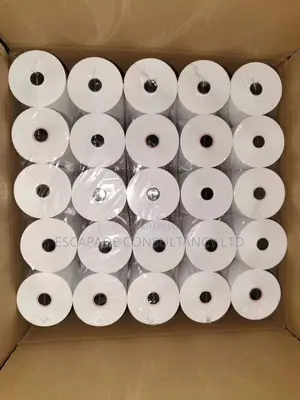80mm Thermal Paper Rolls – Box of 50, Compatible with All 80mm Receipt Printers