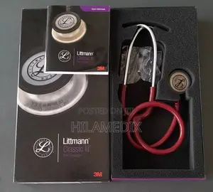 Littmann Classic LLL (3) | Dual-Head Chest Piece | Soft-Sealing Ear Tips | Adult & Pediatric Use | All-Patient