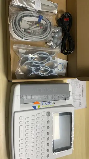 Electrocardiogram Machine(Ecg)-12/6 Cha | Multi-Channel | Thermal Printer | Touch Screen | 12-Lead Analysis | Real-Time Monitoring