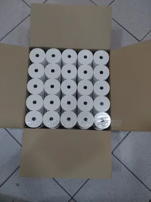 Thermal Paper Roll Box 50pcs 80x80mm