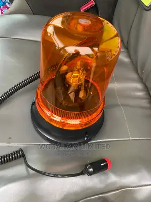 Amber Light | 12/24V | LED Flash | Magnetic/Screw Mount | Amber/Green | Warehouse & Traffic Grade