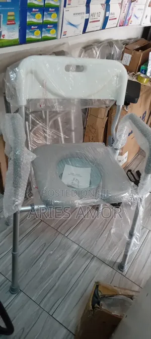 Raised Toilet Seat With Detachable Backrest