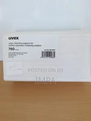 UVEX Lens Cleaning Station & Cleaning Paper for Safety Eyewear (Art. No. 9971000)