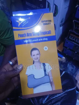 Medical Arm Sling | Breathable Mesh | Adjustable | Immobilizes Arm/Elbow | Fracture & Dislocation Recovery