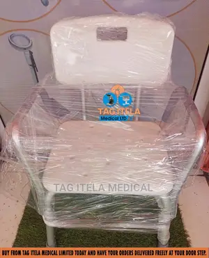 Bathroom Shower Seat (Backrest and Armrest) | Adjustable Legs | Weight-Bearing | Non-Slip Feet | Elderly & Mobility-Impaired Use