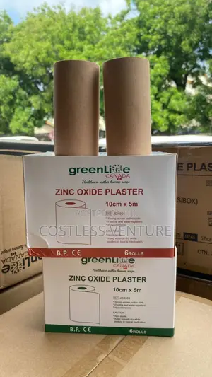Greenlife Zinc Oxide Plaster 4"