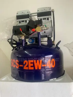 Air Compressor Machine. Oil Free Silent Air Compressor | Oil-Free Silent | Dental & Lab | Adjustable Pressure | Portable | Low Noise