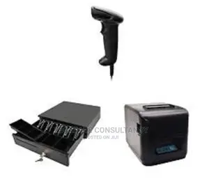 Cash Drawer + Barcode Scanner + Receipt Printer Bundle