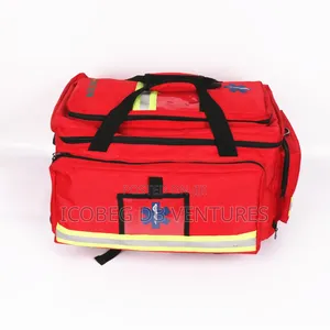 Empty Medical Emergency Kit/ Ems Bag/First Aid | Professional Grade | Clinical Use | Durable | Hospital & Healthcare Ready