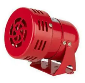 Fire Siren | EN 54-3 | 110dB+ | LED Strobe Flash | 12V/24V | Indoor/Outdoor | Fire Alarm Grade
