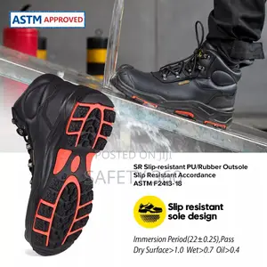 Safety Boot | Steel Toe & Plate | Anti-Slip Sole | Leather Upper | Electrical Resistant | EN ISO 20345 S3