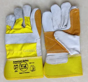 Heavy Duty Industrial Safety Gloves | Thick Reinforced Fabric | Heavy-Duty Stitching | Cut & Abrasion Resistant | Work Grade