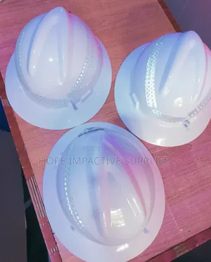 Underground Mining Helmet With Reflectors.