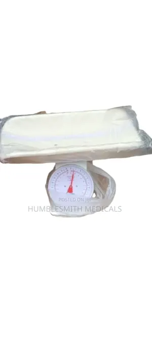 Baby Scale Clock Type | Neonatal & Infant | High-Precision | Tare Function | Curved Tray | Hospital & Clinic